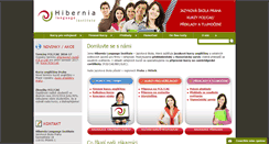 Desktop Screenshot of hibernia-institute.cz